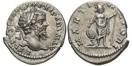 1 Denario Impero romano (27BC-395) Argento Settimio Severo (145- 211)