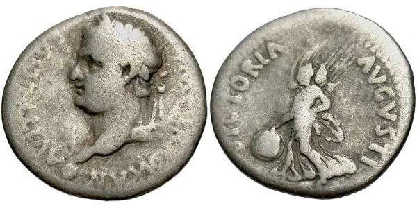 1 Denario Impero romano (27BC-395) Argento Vitellio (15-69)