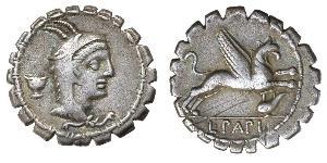 1 Denario Repubblica romana (509BC-27BC) Argento 