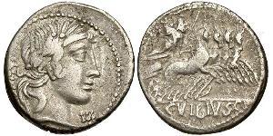 1 Denario Repubblica romana (509BC-27BC) Argento 