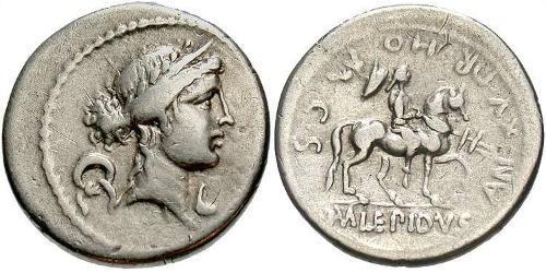 1 Denario Repubblica romana (509BC-27BC) Argento 