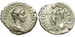 1 Denario Imperio romano (27BC-395) Plata Cómodo (161-192)