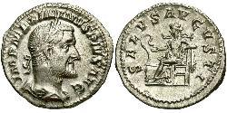 1 Denario Imperio romano (27BC-395) Plata Maximinus I (173-238)