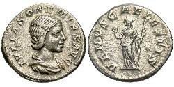 1 Denario Imperio romano (27BC-395) Plata Julia Soaemias (180-222)