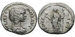1 Denario Imperio romano (27BC-395) Plata Julia Domna (?-217)