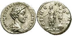 1 Denario Imperio romano (27BC-395) Plata Cómodo (161-192)