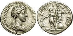 1 Denario Imperio romano (27BC-395) Plata Cómodo (161-192)