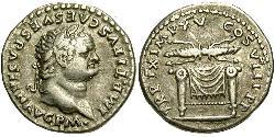 1 Denario Imperio romano (27BC-395) Plata Tito (39-81)