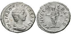 1 Denario Imperio romano (27BC-395) Plata Julia Soaemias (180-222)