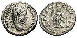 1 Denario Imperio romano (27BC-395) Plata Geta (189-211)