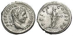 1 Denario Imperio romano (27BC-395) Plata Geta (189-211)