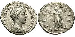 1 Denario Imperio romano (27BC-395) Plata Cómodo (161-192)