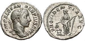 1 Denario Imperio romano (27BC-395) Plata Alejandro Severo (208-235)