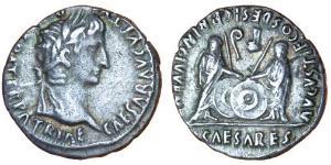 1 Denario Imperio romano (27BC-395) Plata Augusto (63BC- 14) 