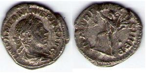 1 Denario Imperio romano (27BC-395) Plata Heliogábalo (203-222)