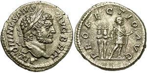 1 Denario Imperio romano (27BC-395) Plata Caracalla (188-217)