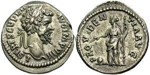 1 Denario Imperio romano (27BC-395) Plata Septimio Severo (145- 211)