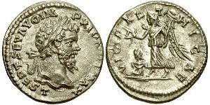 1 Denario Imperio romano (27BC-395) Plata Septimio Severo (145- 211)