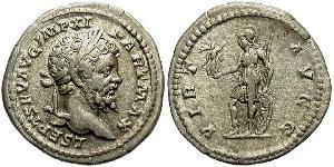 1 Denario Imperio romano (27BC-395) Plata Septimio Severo (145- 211)