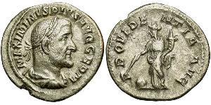 1 Denario Imperio romano (27BC-395) Plata Maximinus I (173-238)