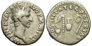 1 Denario Imperio romano (27BC-395) Plata Nerva (30- 98)