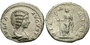 1 Denario Imperio romano (27BC-395) Plata Julia Domna (?-217)