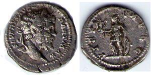 1 Denario Imperio romano (27BC-395) Plata Septimio Severo (145- 211)