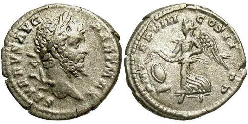 1 Denario Imperio romano (27BC-395) Plata Septimio Severo (145- 211)