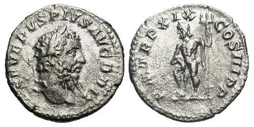 1 Denario Imperio romano (27BC-395) Plata Septimio Severo (145- 211)