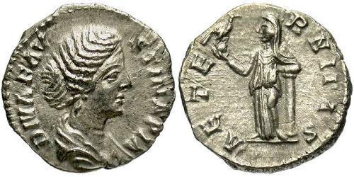 1 Denario Imperio romano (27BC-395) Plata Faustina II (130-175)