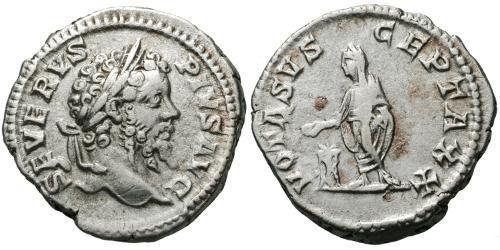 1 Denario Imperio romano (27BC-395) Plata Septimio Severo (145- 211)