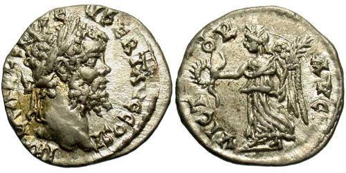 1 Denario Imperio romano (27BC-395) Plata Septimio Severo (145- 211)