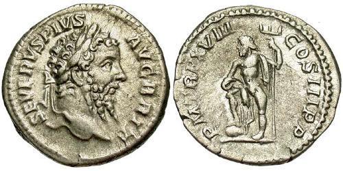 1 Denario Imperio romano (27BC-395) Plata Septimio Severo (145- 211)