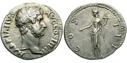 1 Denario Imperio romano (27BC-395) Plata Adriano  (76 - 138) 