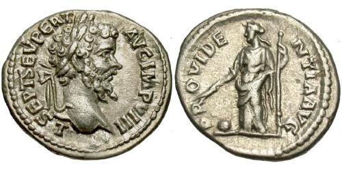 1 Denario Imperio romano (27BC-395) Plata Septimio Severo (145- 211)