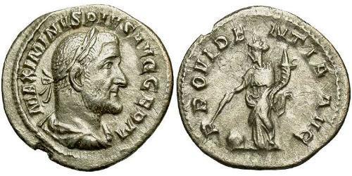 1 Denario Imperio romano (27BC-395) Plata Maximinus I (173-238)