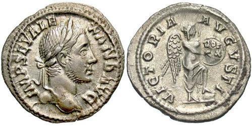 1 Denario Imperio romano (27BC-395) Plata Alejandro Severo (208-235)