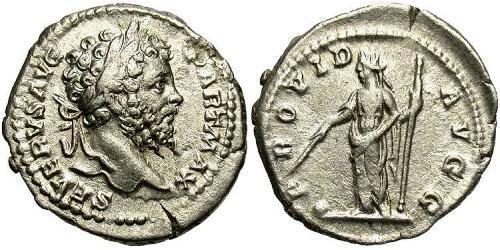 1 Denario Imperio romano (27BC-395) Plata Septimio Severo (145- 211)