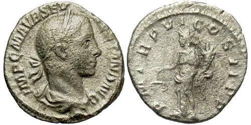 1 Denario Imperio romano (27BC-395) Plata Alejandro Severo (208-235)