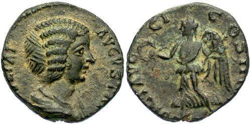 1 Denario Imperio romano (27BC-395) Plata Julia Domna (?-217)