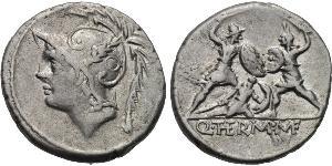 1 Denario República romana (509BC-27BC) Plata 