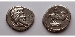 1 Denario República romana (509BC-27BC) Plata 