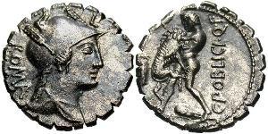 1 Denario República romana (509BC-27BC)  