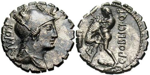 1 Denario República romana (509BC-27BC)  