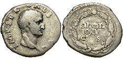 1 Denarius Römische Kaiserzeit (27BC-395) Silber Galba (3BC-69AD)