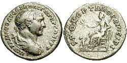 1 Denarius Römische Kaiserzeit (27BC-395) Silber Trajan (53-117)