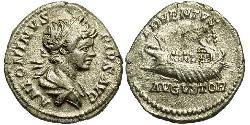 1 Denarius Römische Kaiserzeit (27BC-395) Silber Caracalla (188-217)