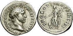 1 Denarius Römische Kaiserzeit (27BC-395) Silber Trajan (53-117)