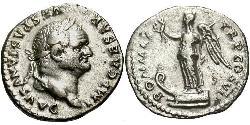1 Denarius Römische Kaiserzeit (27BC-395) Silber Vespasian (9-79)