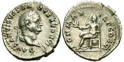 1 Denarius Römische Kaiserzeit (27BC-395) Silber Vespasian (9-79)